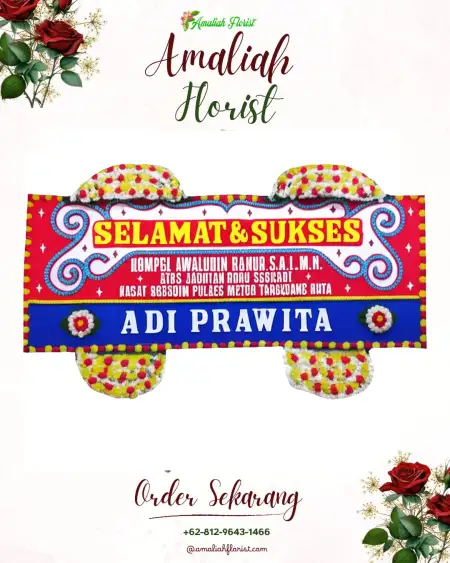 Papan Bunga Ucapan Selamat Bojongtipar